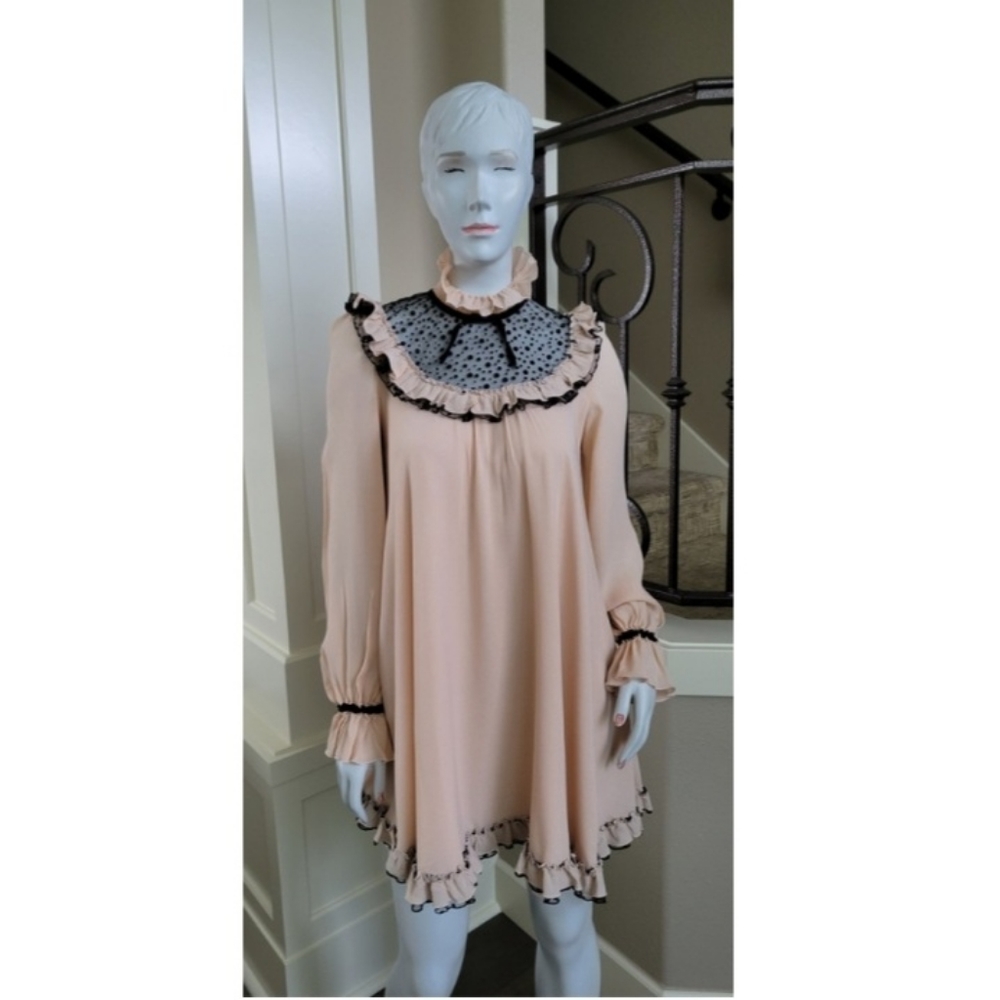 Giamba Nude Rufflet Dress 🫶🏻 - Picture 2 of 11